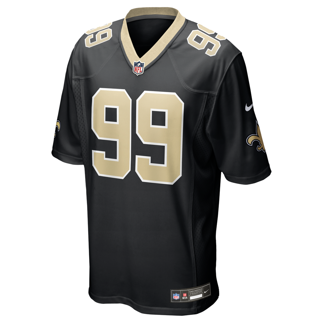 New Orleans Saints Chase Young Nike Game Jersey - Black