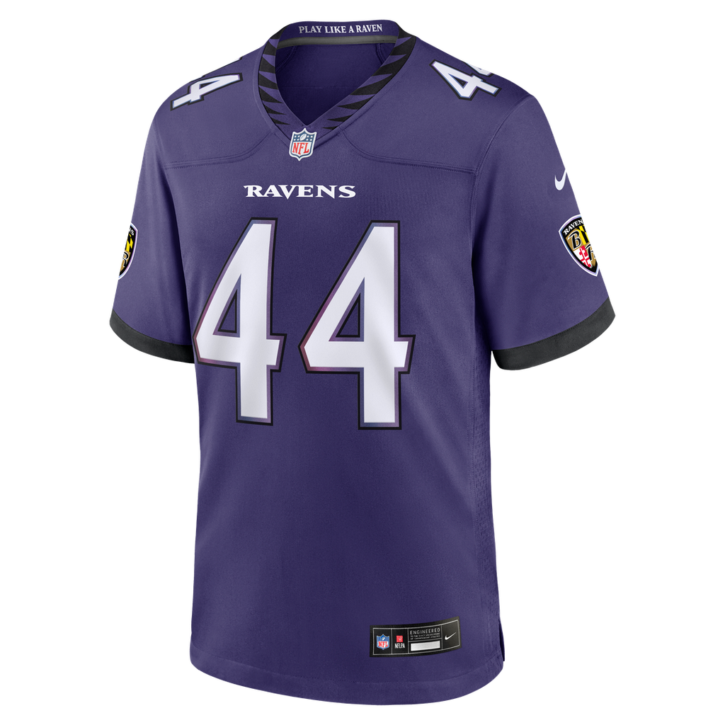 Baltimore Ravens Marlon Humphrey Nike Team Game Jersey - Purple