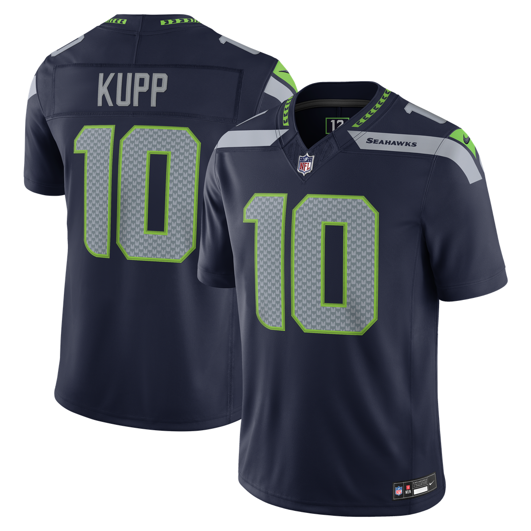 Seattle Seahawks Cooper Kupp Nike Team Vapor F.U.S.E. Stitched Limited Jersey - College Navy