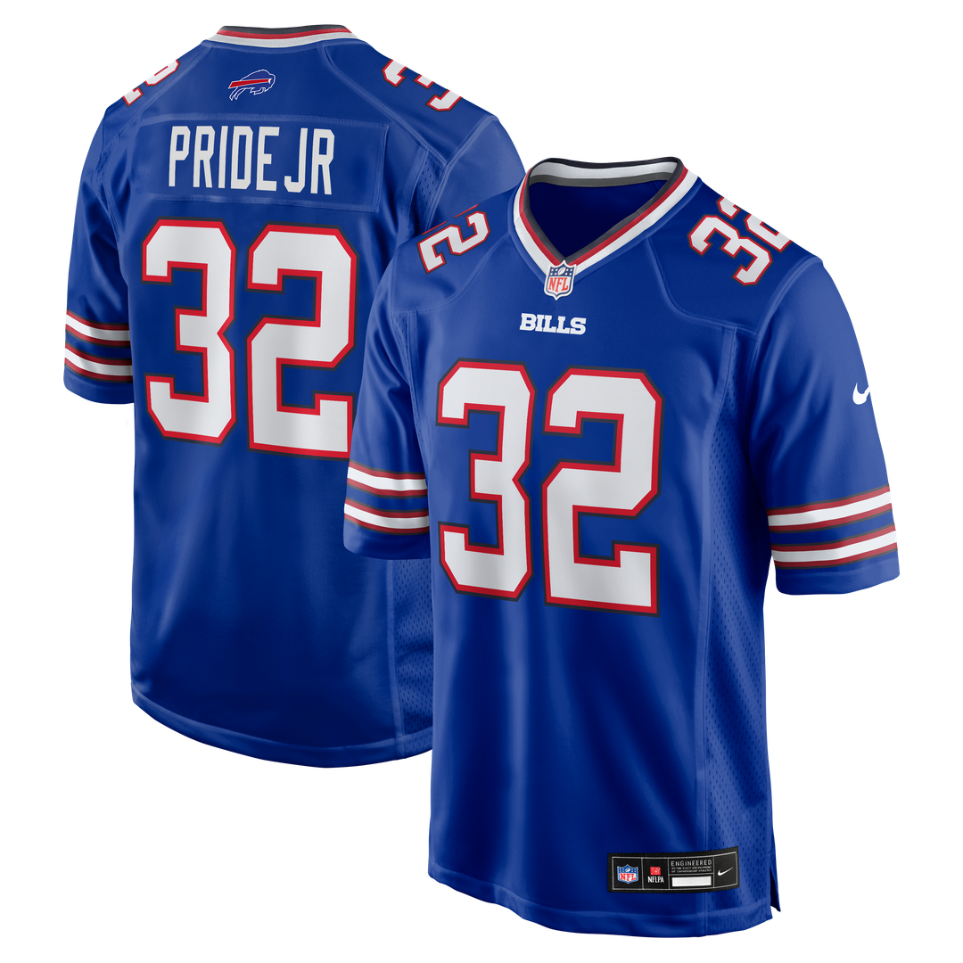 Buffalo Bills Toriano Pride Jr. Nike Team Game Jersey - Royal
