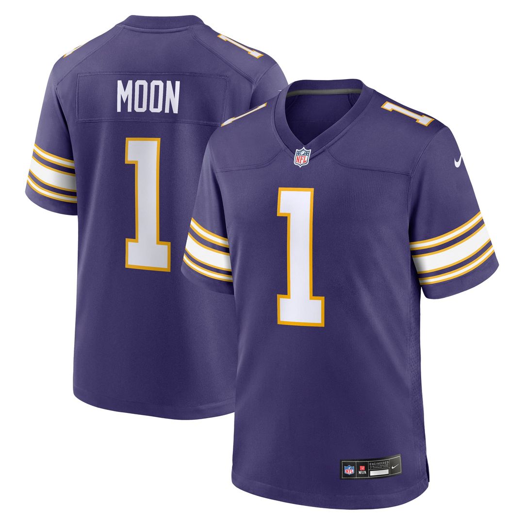 Minnesota Vikings Warren Moon Nike Retired Player Alternate Game Jersey - Purple