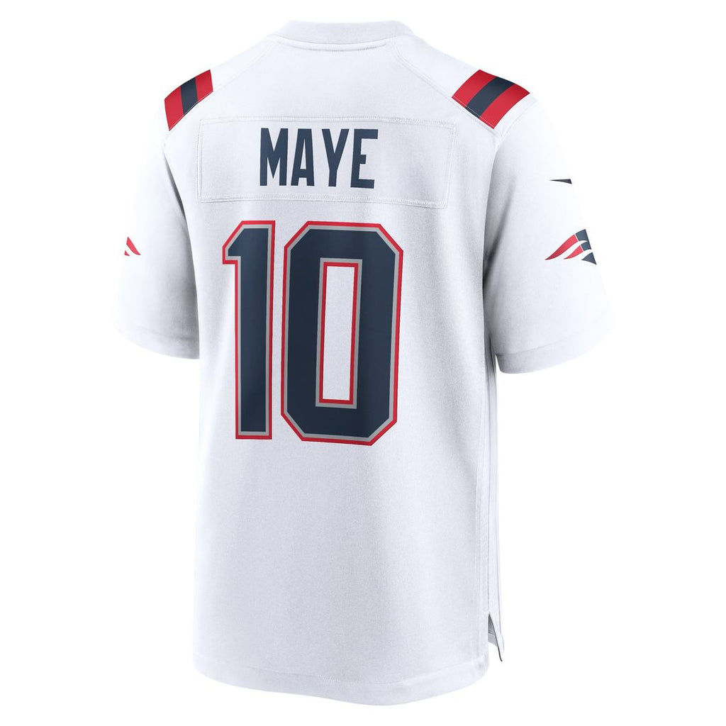 New England Patriots Drake Maye Nike Player Game Jersey - Navy