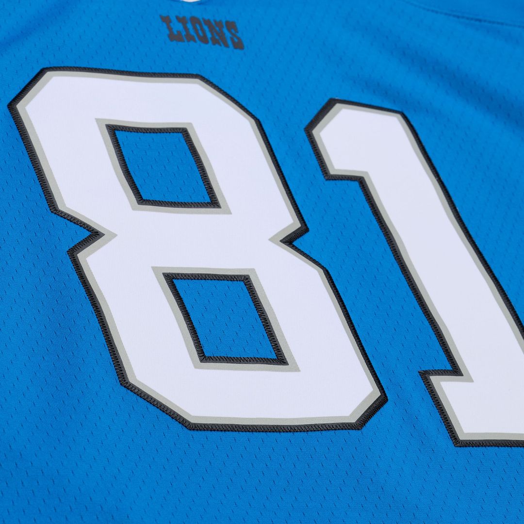 Detroit Lions Calvin Johnson Mitchell & Ness 2007 Legacy Replica Jersey - Blue