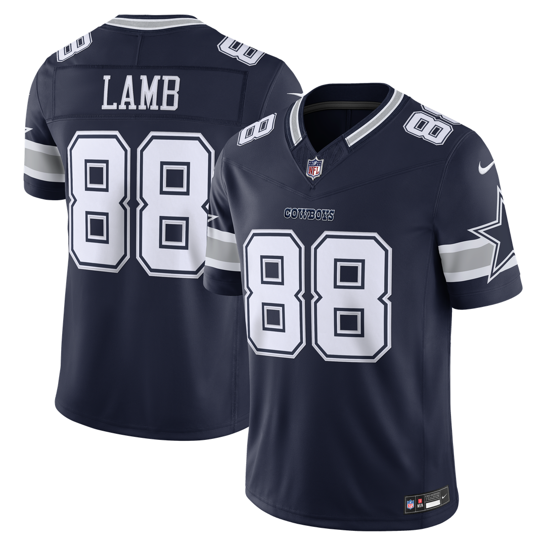 Dallas Cowboys CeeDee Lamb Nike Alternate Vapor F.U.S.E. Stitched Limited Jersey - White