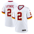 Washington Commanders Marshon Lattimore Nike Game Super Bowl Era Jersey - White