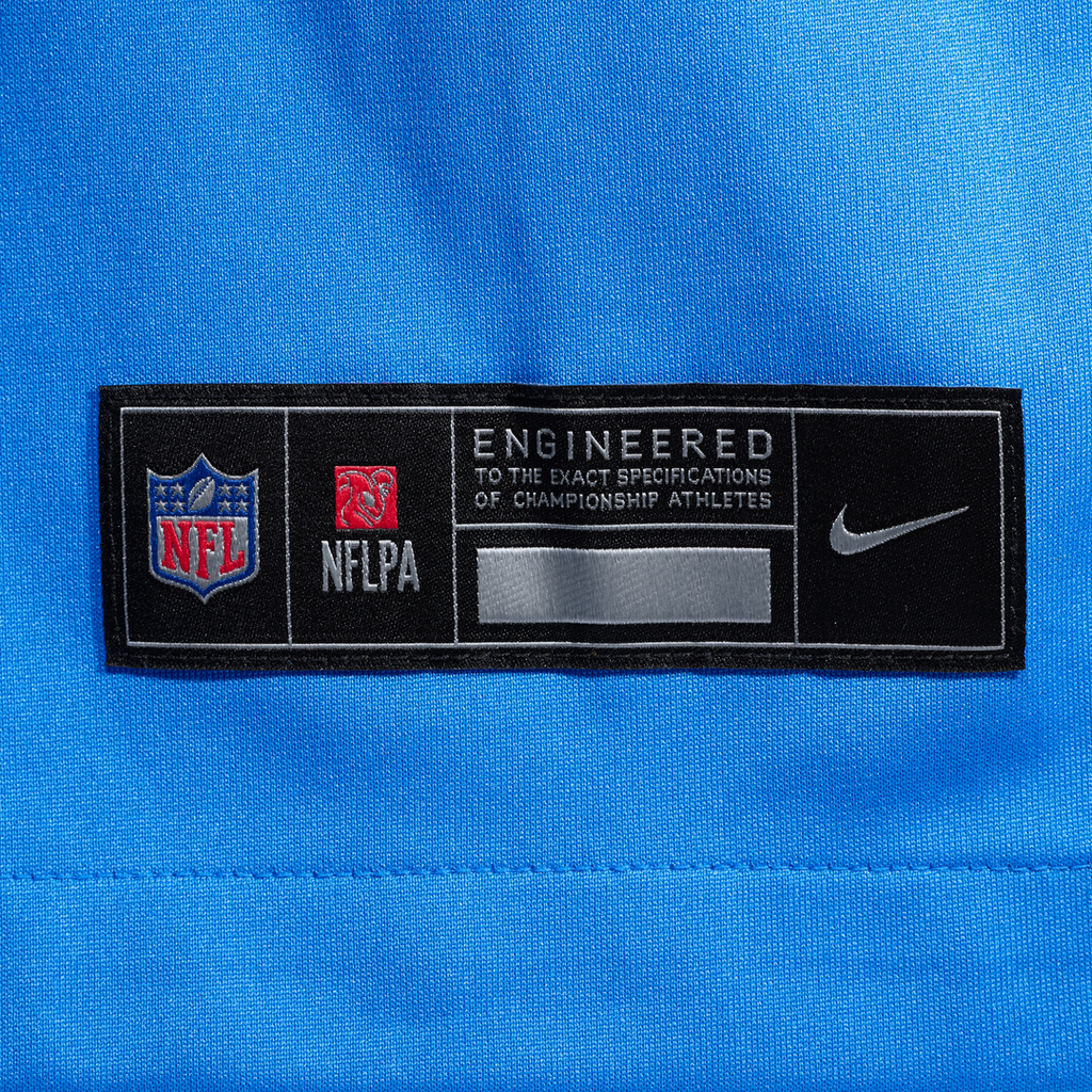Los Angeles Chargers Kanai Mauga Nike Team Game Jersey - Powder Blue
