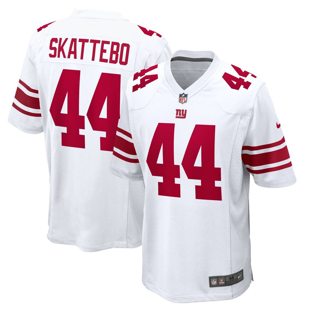 New York Giants Cam Skattebo Nike Game Jersey - White