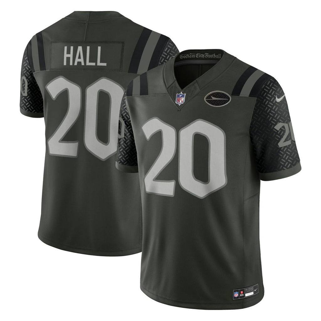 New York Jets Breece Hall Nike Rivalries Collection Stitched Limited Jersey - Green