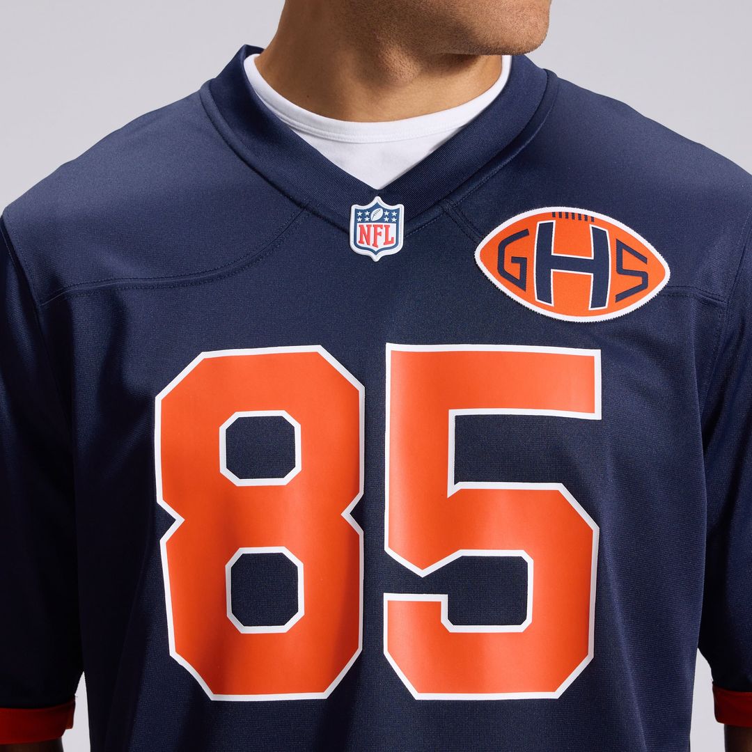 Chicago Bears Cole Kmet Nike 2026 Rivalries Collection Game Jersey - Navy