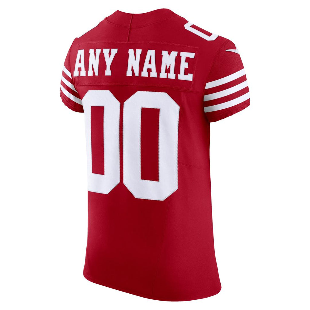 San Francisco 49ers Nike Vapor F.U.S.E. Elite Custom Jersey - Scarlet