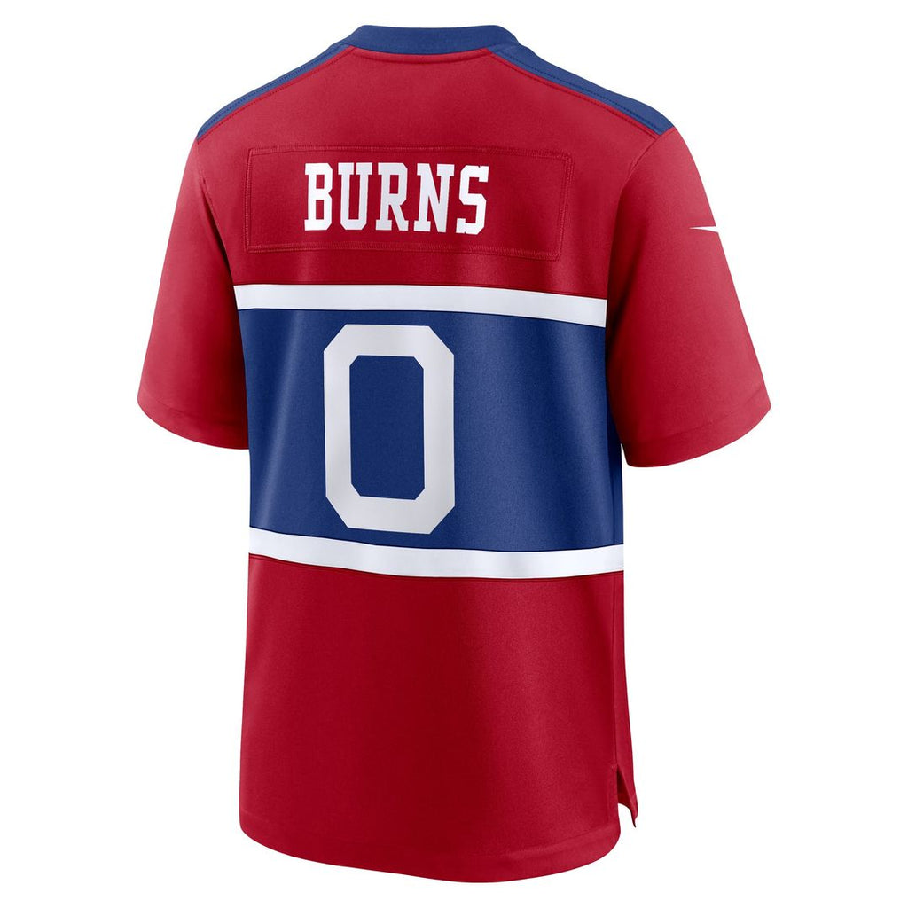 New York Giants Brian Burns Nike Alternate Game Jersey - Century Red