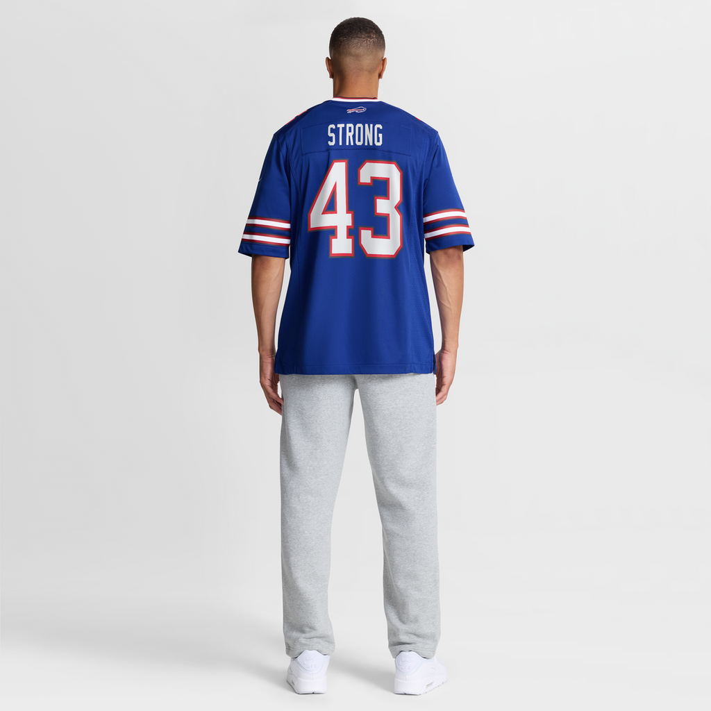Buffalo Bills Dorian Strong Nike Team Game Jersey - Royal