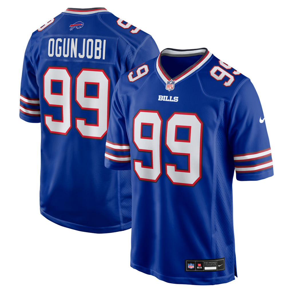 Buffalo Bills Larry Ogunjobi Nike Team Game Jersey - Royal