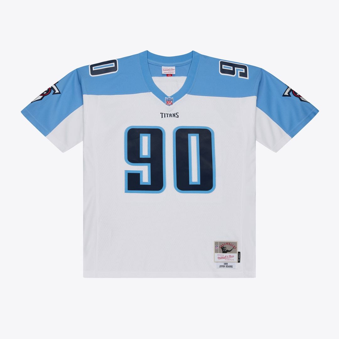 Tennessee Titans Jevon Kearse Mitchell & Ness Retired Legacy Replica Player Jersey - White