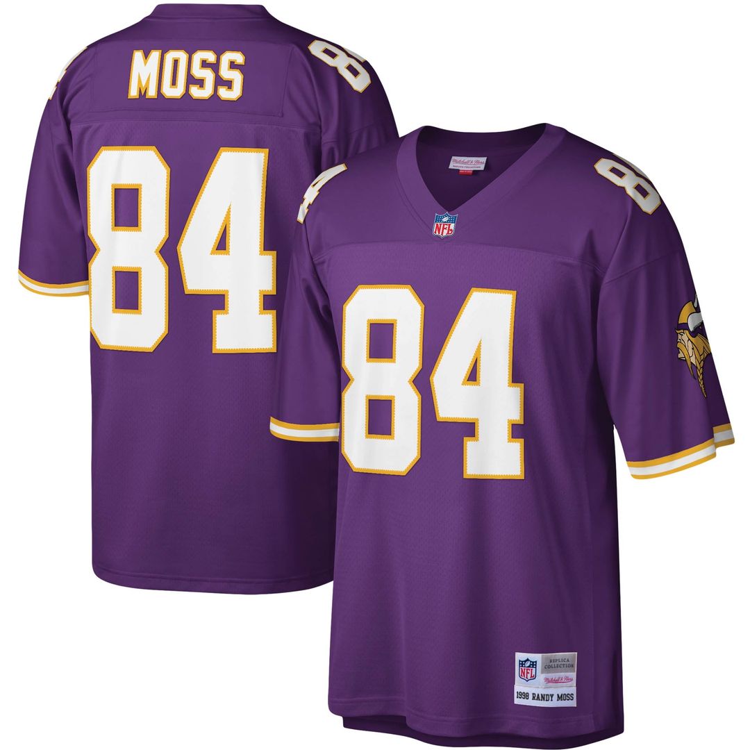 Minnesota Vikings Randy Moss Mitchell & Ness Legacy Replica Jersey - White