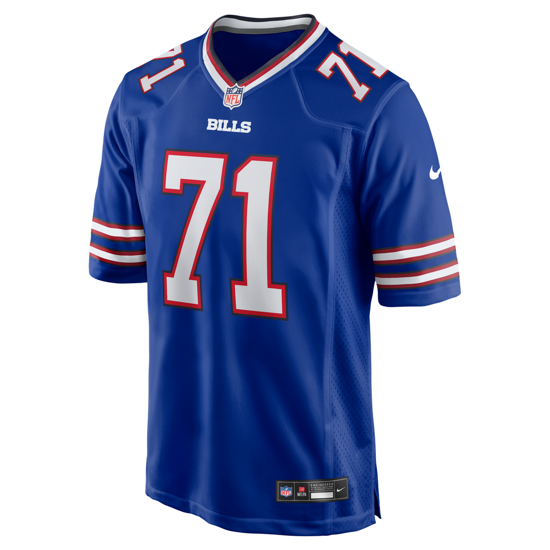 Buffalo Bills Jedrick Wills Jr. Nike Team Game Jersey - Royal