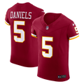 Washington Commanders Jayden Daniels Nike Team Vapor F.U.S.E. Elite Jersey - Burgundy