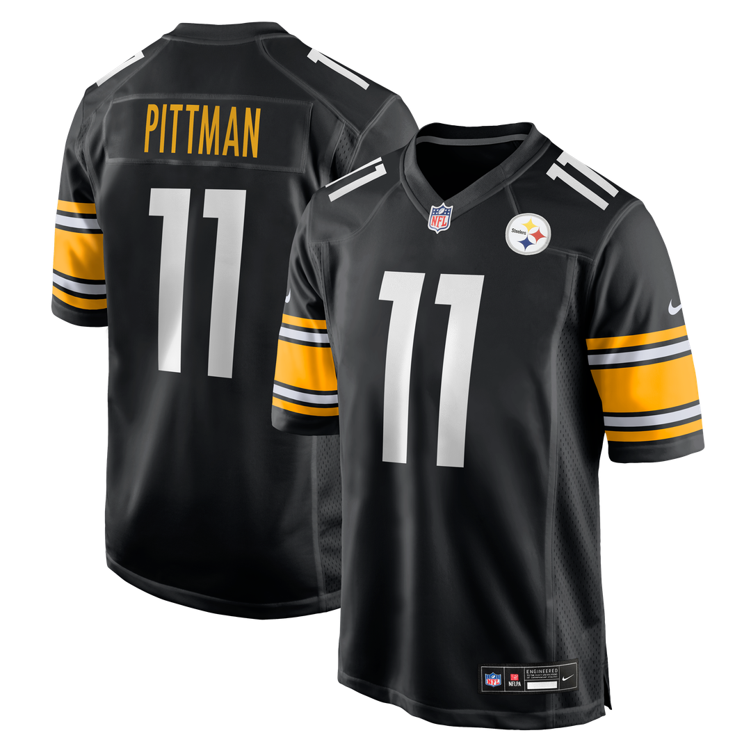 Pittsburgh Steelers Michael Pittman Jr. Nike Game Jersey - Black