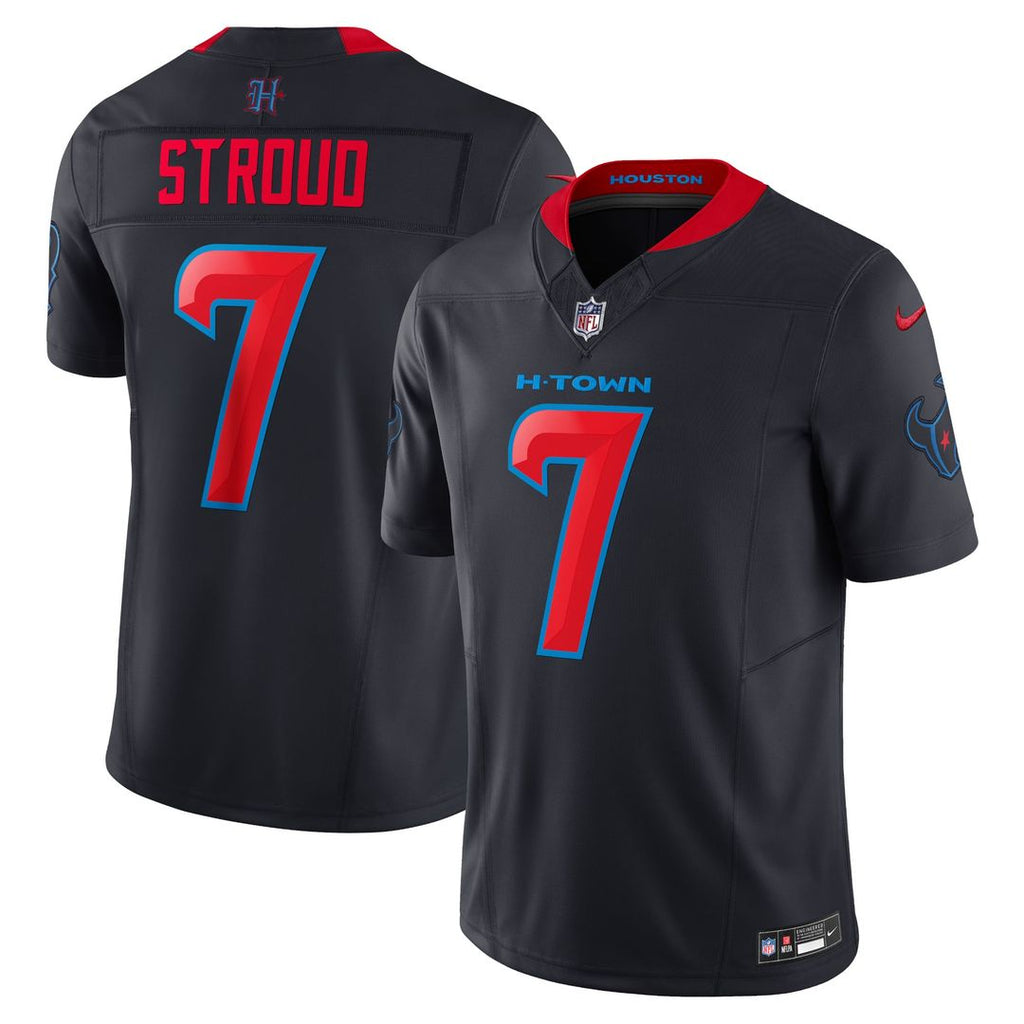 Houston Texans C.J. Stroud Nike 2nd Alternate Vapor F.U.S.E. Limited Jersey - Navy
