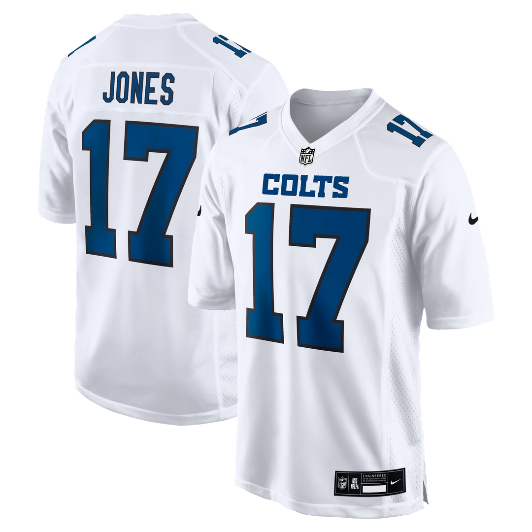 Indianapolis Colts Daniel Jones Nike Fashion Game Jersey - Tundra White