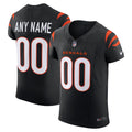 Cincinnati Bengals Nike Team Vapor F.U.S.E. Elite Custom Jersey - Black
