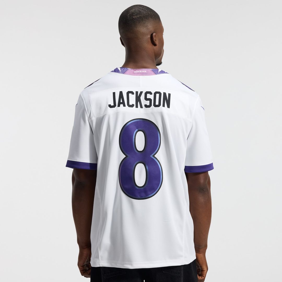 Baltimore Ravens Lamar Jackson Nike Alternate Alternate Vapor F.U.S.E. Stitched Limited Jersey - Black