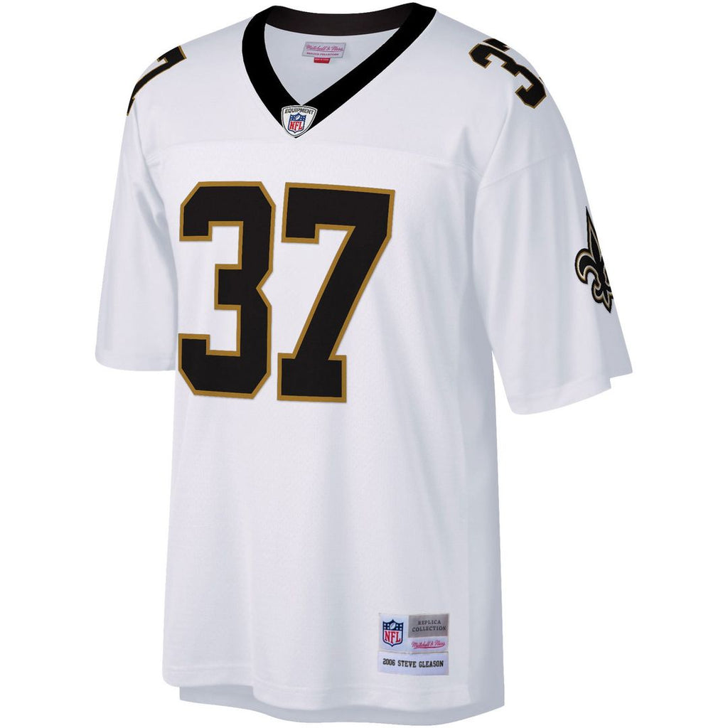 New Orleans Saints Steve Gleason Mitchell & Ness Big & Tall 2006 Retired Player Replica Jersey - White