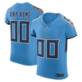 Tennessee Titans Nike Team Vapor F.U.S.E. Elite Custom Jersey - Light Blue