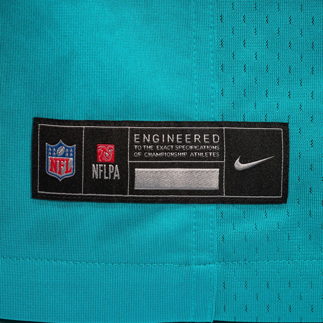 Miami Dolphins Bob Griese Nike Retired Player Jersey - Aqua