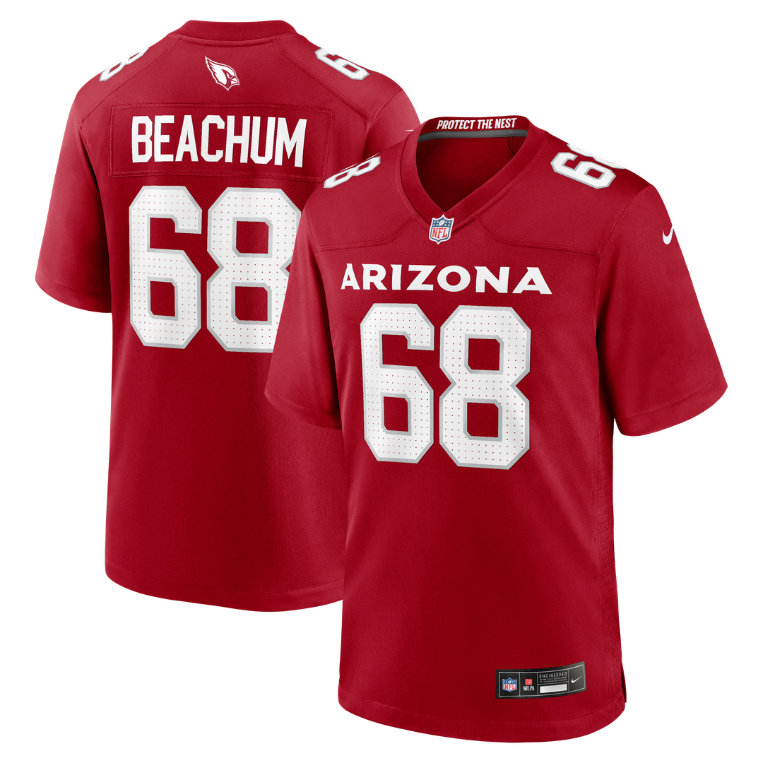 Arizona Cardinals Kelvin Beachum Nike Team Game Jersey - Cardinal