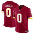 Washington Commanders Mike Sainristil Nike Team Vapor F.U.S.E. Stitched Limited Jersey - Burgundy