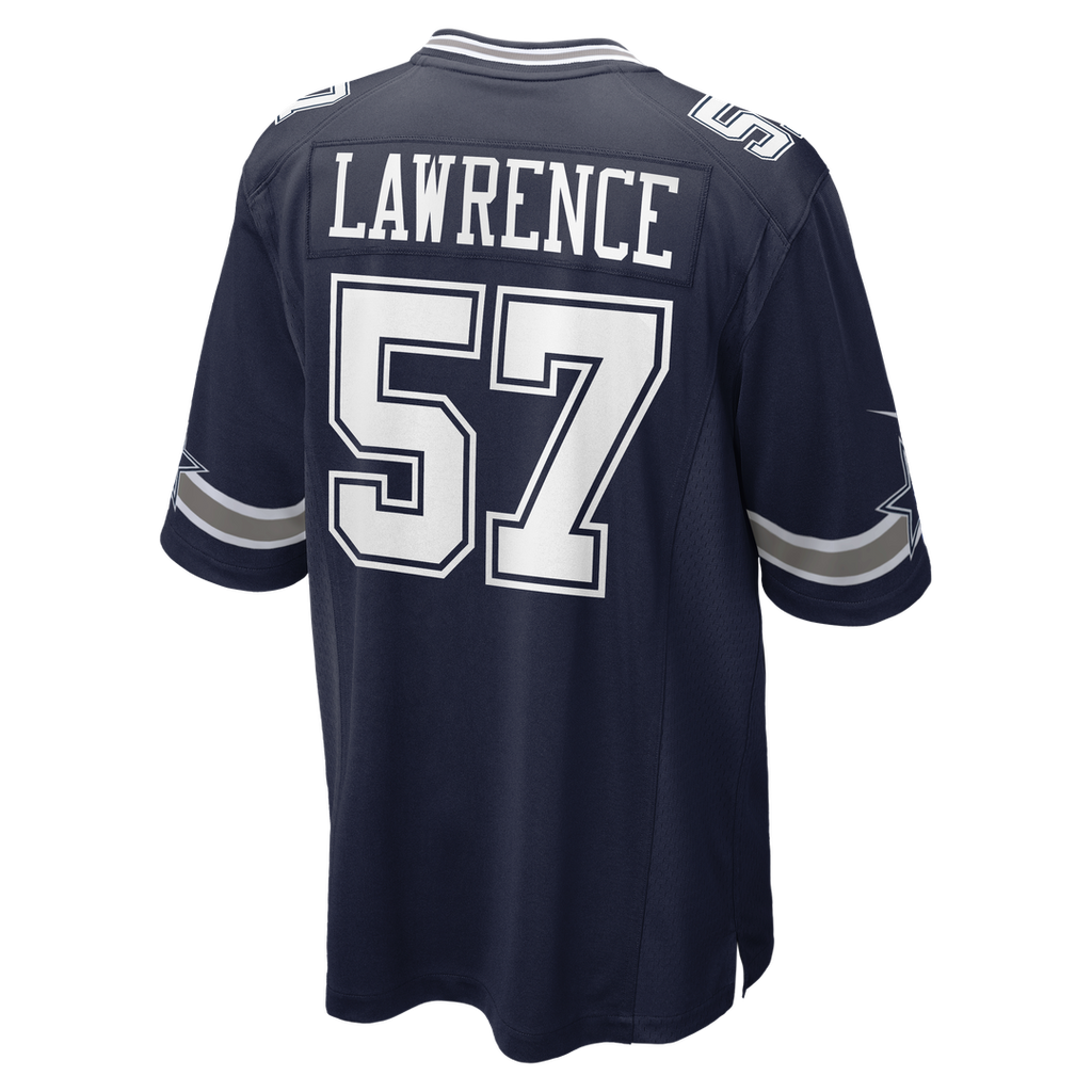 Dallas Cowboys Malachi Lawrence Nike Team Game Jersey - Navy