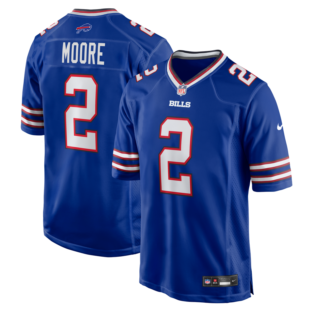 Buffalo Bills D.J. Moore Nike Game Jersey - Royal