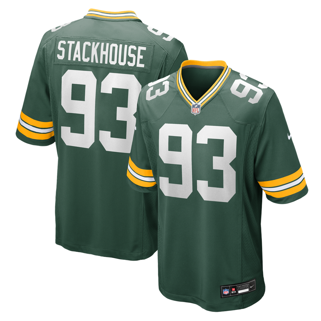 Green Bay Packers Nazir Stackhouse Nike Team Game Jersey - Green
