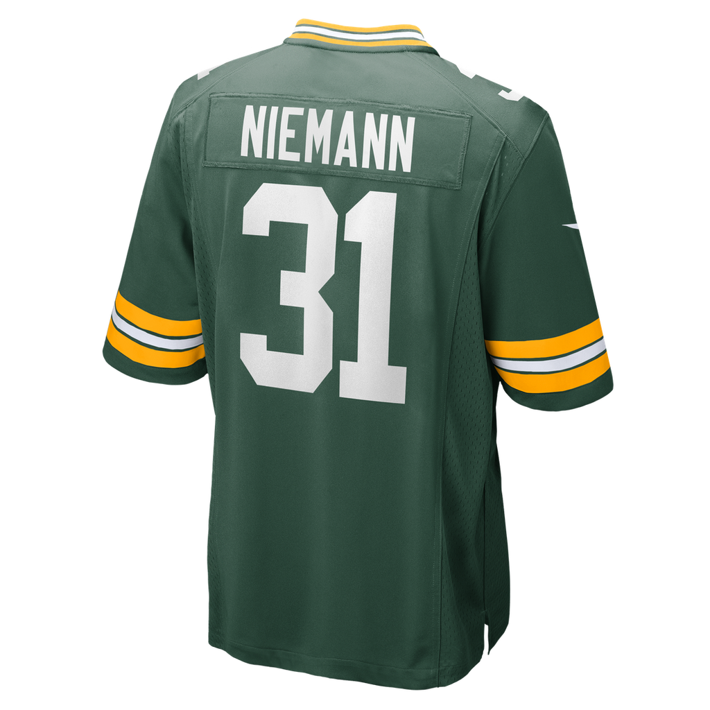 Green Bay Packers Nick Niemann Nike Team Game Jersey - Green