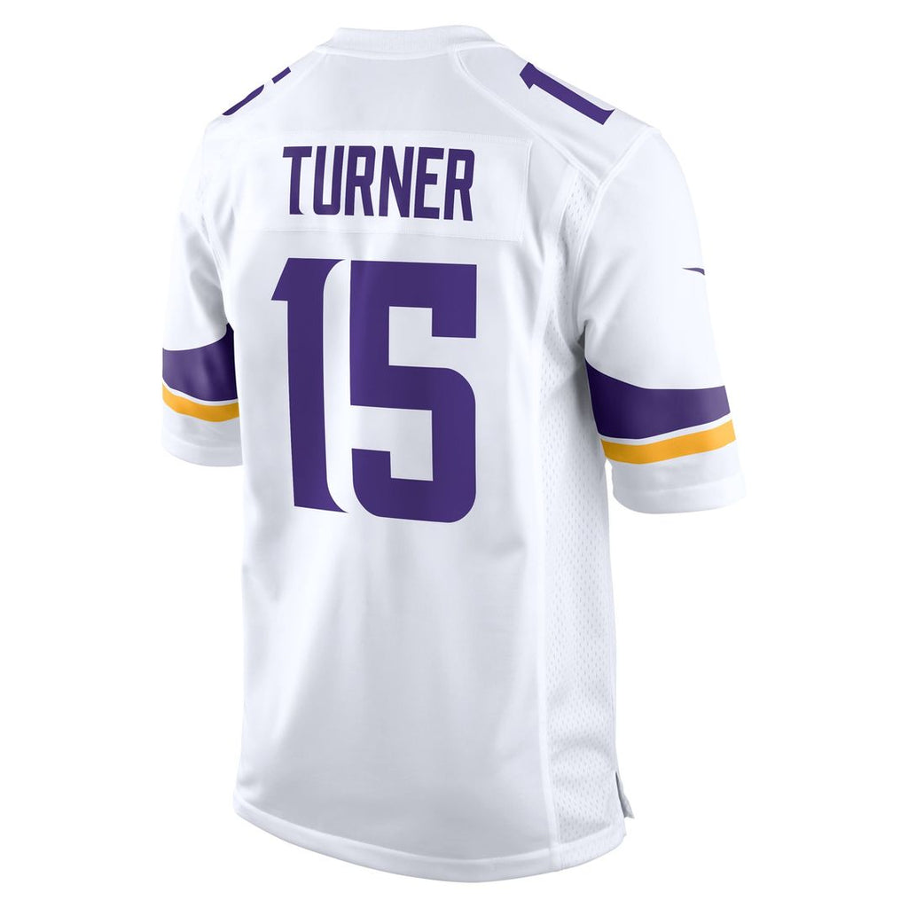 Minnesota Vikings Dallas Turner Nike Game Jersey - White