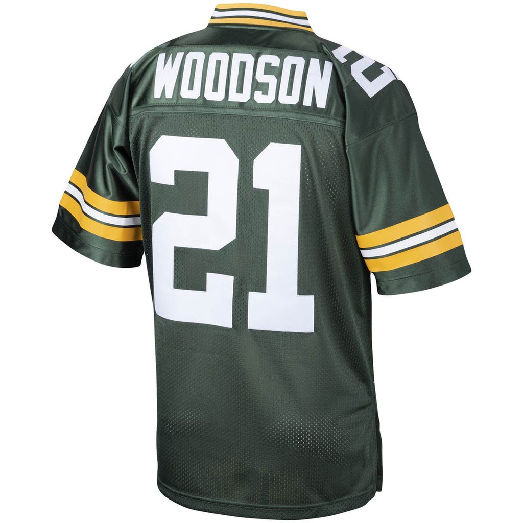 Green Bay Packers 2010 Charles Woodson Mitchell & Ness Authentic Throwback Retired Player Jersey - Green