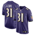 Baltimore Ravens Jamal Lewis Nike Game Retired Player Jersey - Purple