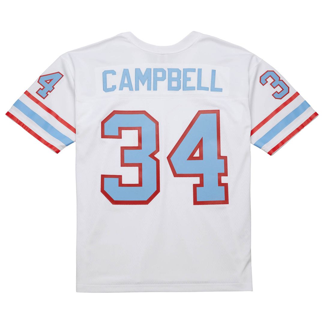 Houston Oilers Earl Campbell Mitchell & Ness 1979 Legacy Replica Jersey - White