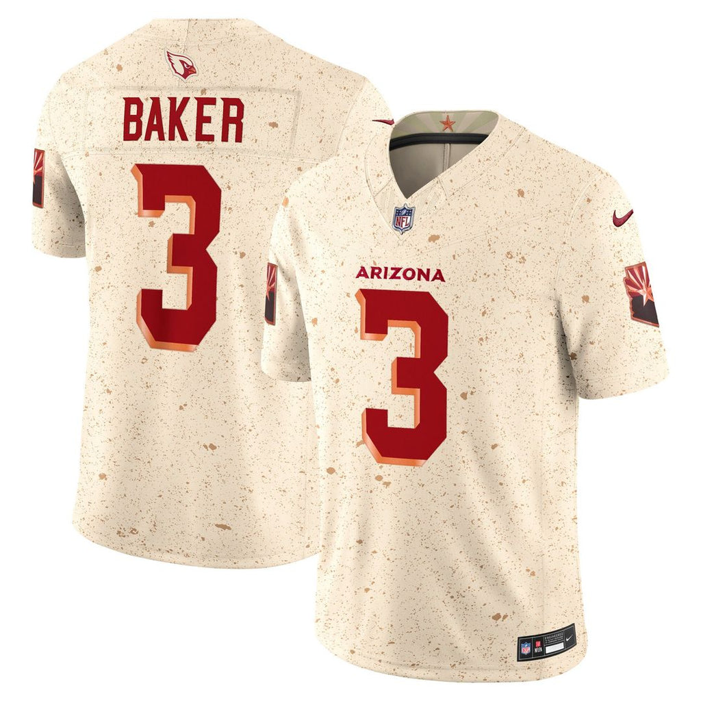 Arizona Cardinals Budda Baker Nike Rivalries Collection Stitched Limited Jersey - Natural