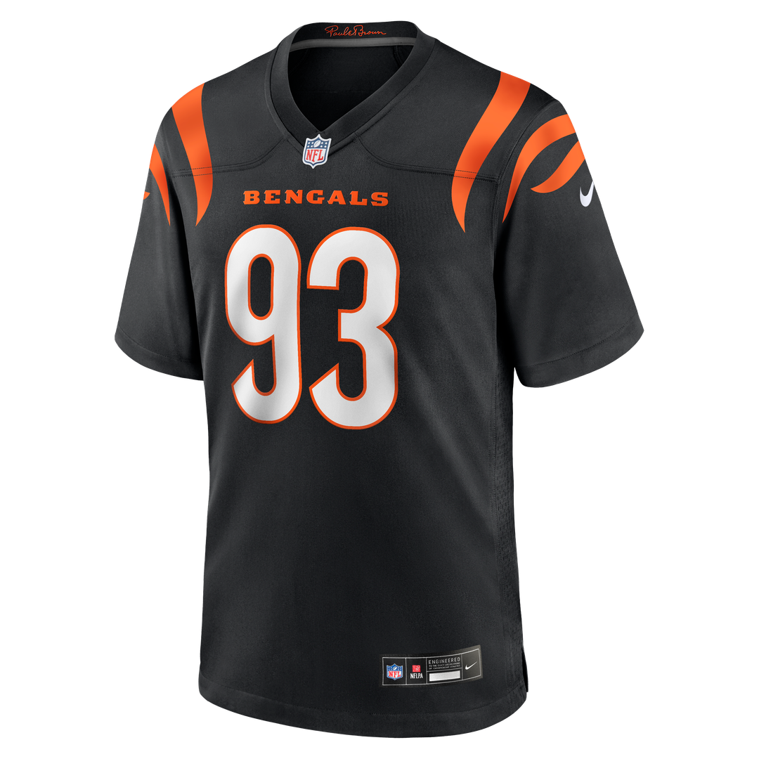 Cincinnati Bengals McKinnley Jackson Nike Game Jersey - Black
