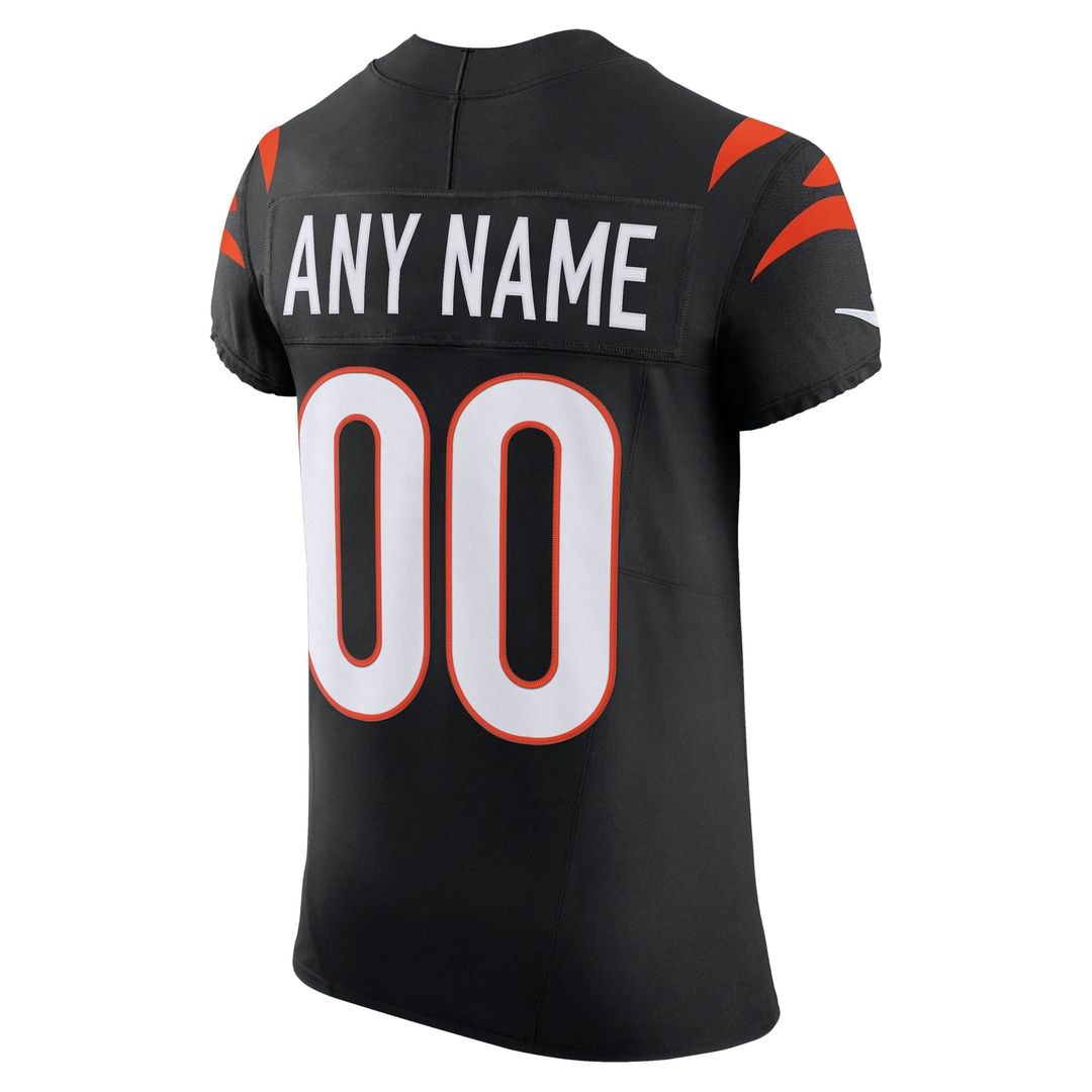 Cincinnati Bengals Nike Alternate Vapor F.U.S.E. Elite Custom Jersey - Orange