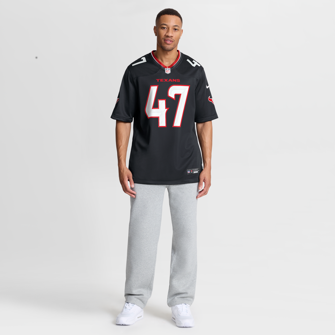 Houston Texans Louis Hansen Nike Team Game Jersey - Navy