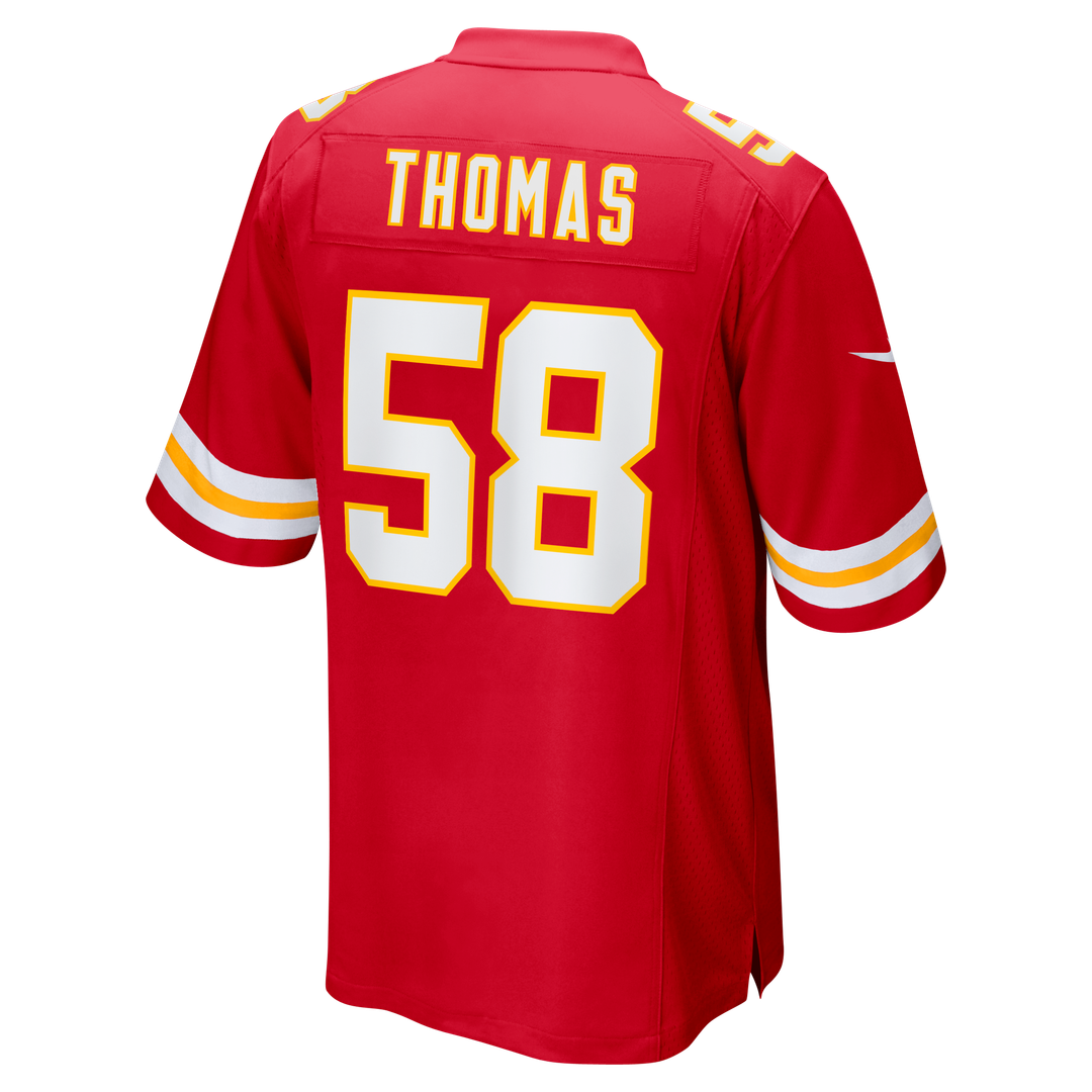 Kansas City Chiefs Derrick Thomas Nike Game Retired Player Jersey - Red
