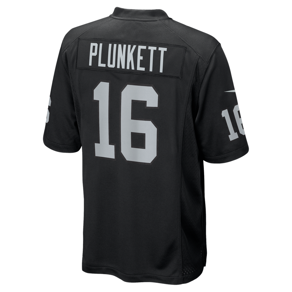 Las Vegas Raiders Jim Plunkett Nike Game Retired Player Jersey - Black