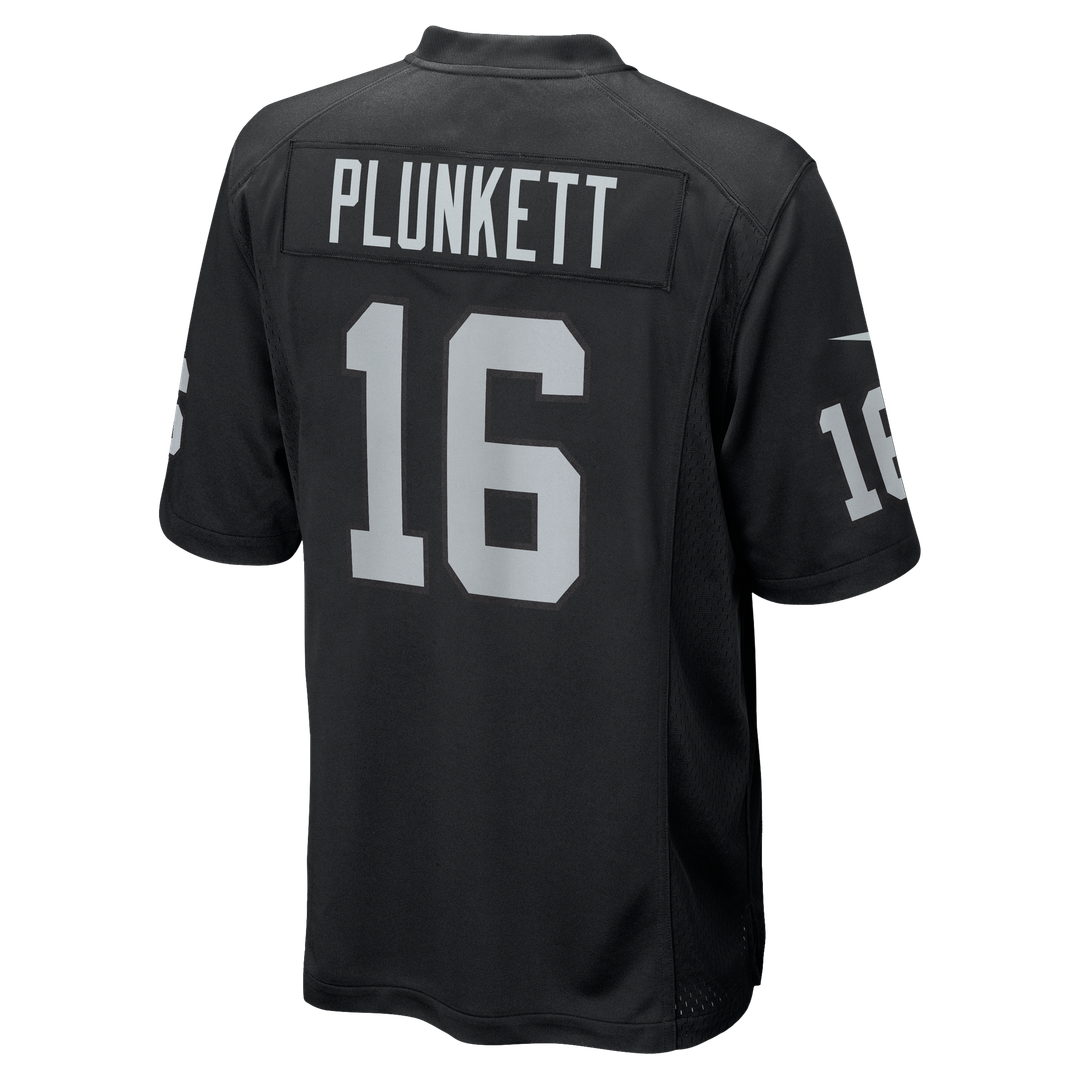 Las Vegas Raiders Jim Plunkett Nike Game Retired Player Jersey - Black