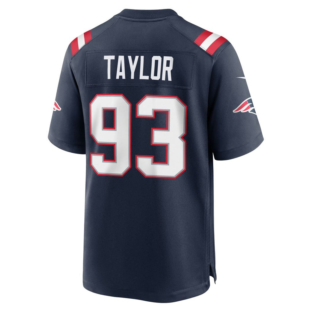 New England Patriots Leonard Taylor Nike Team Game Jersey - Navy