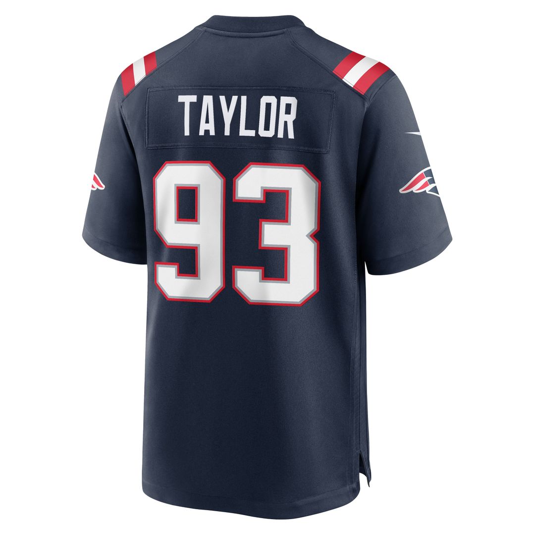 New England Patriots Leonard Taylor Nike Team Game Jersey - Navy