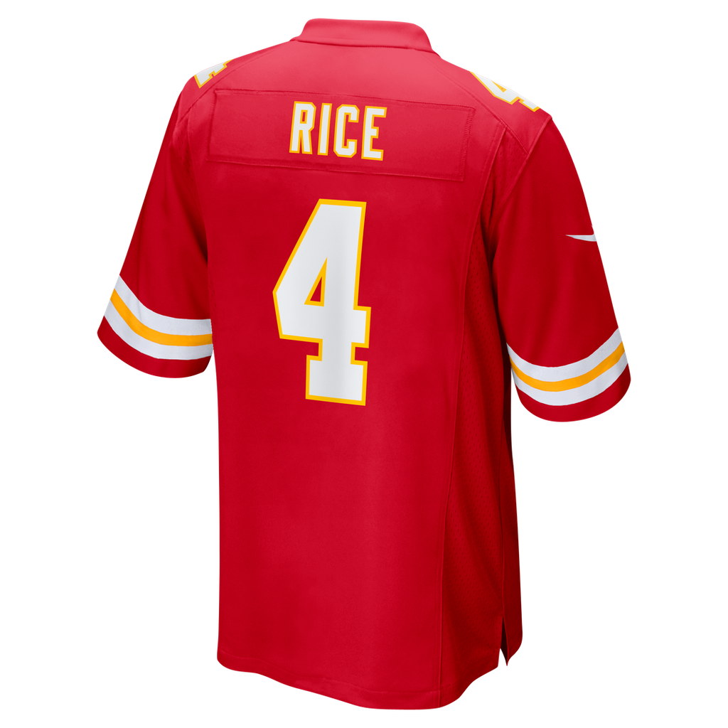 Kansas City Chiefs Rashee Rice Nike Game Jersey - Red