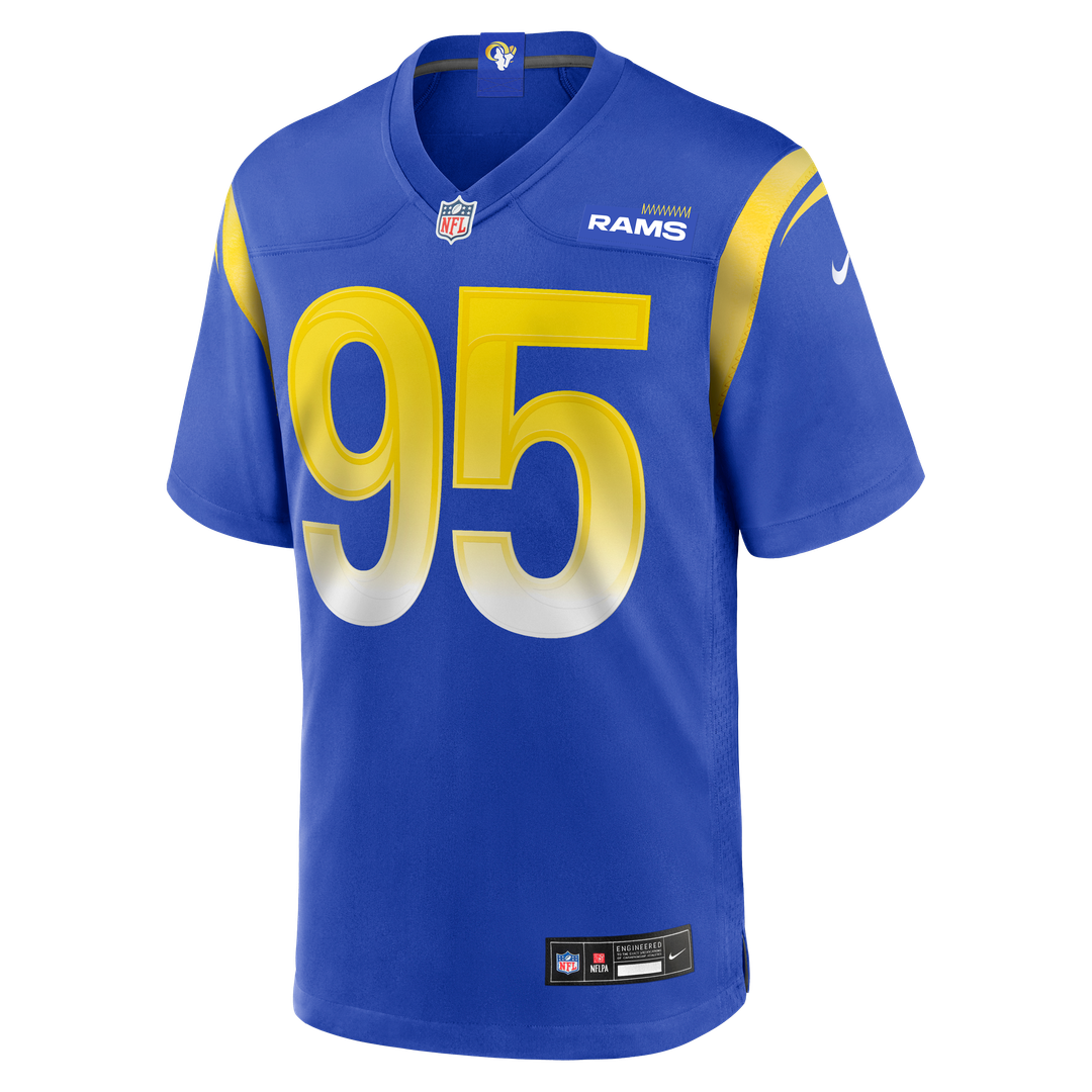 Los Angeles Rams Poona Ford Nike Team Game Jersey - Royal